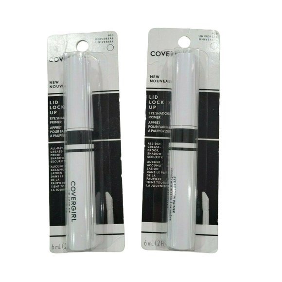 Covergirl Lid Lock Up Eye Shadow Primer, Crease Proof in Universal, 2 Pack - Picture 1 of 3